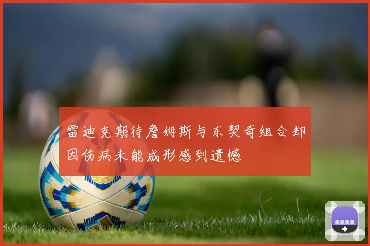 雷迪克期待詹姆斯与东契奇组合却因伤病未能成形感到遗憾