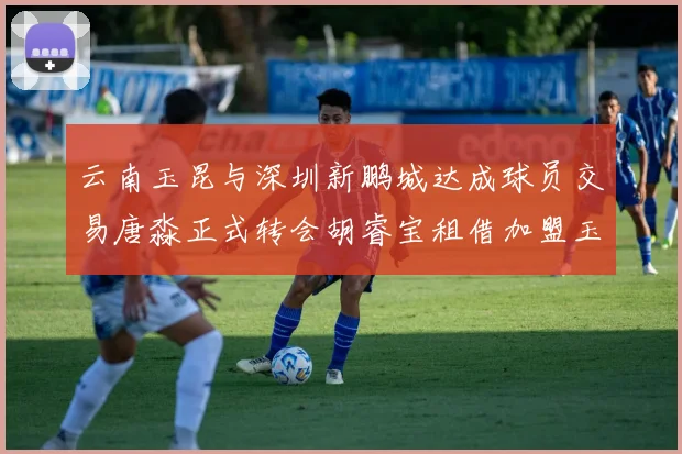 云南玉昆与深圳新鹏城达成球员交易唐淼正式转会胡睿宝租借加盟玉昆