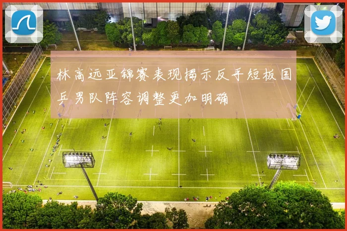 林高远亚锦赛表现揭示反手短板国乒男队阵容调整更加明确
